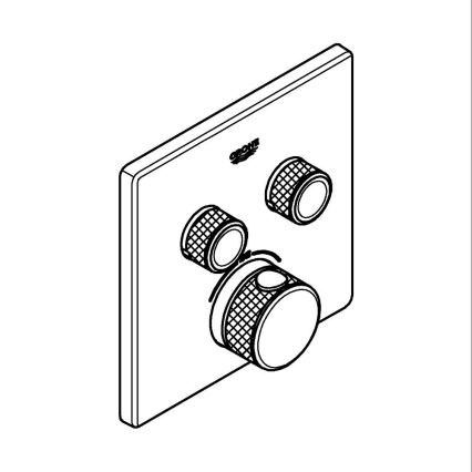 GROHE 29124000 - GROHTHERM SMARTCONTROL thermostaat, glanzend chroom
