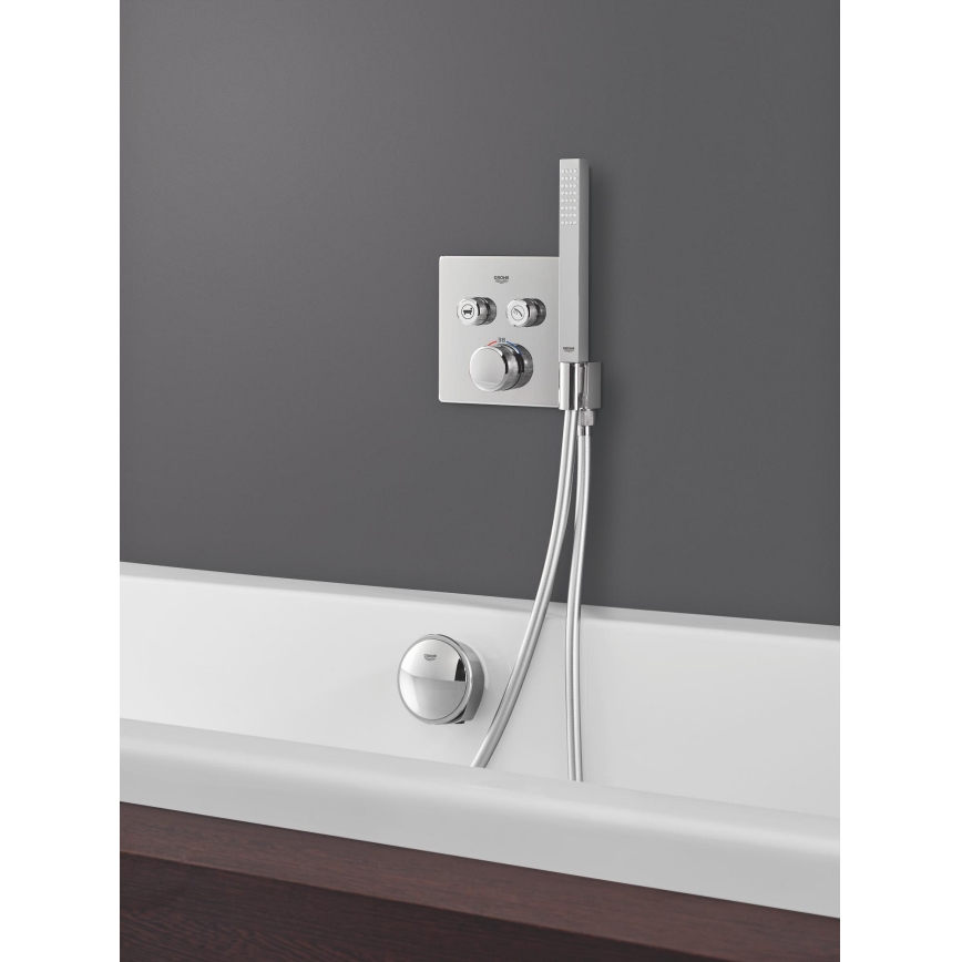 GROHE 29125000 - GROHTHERM SMARTCONTROL thermostatische badmengkraan, chroom