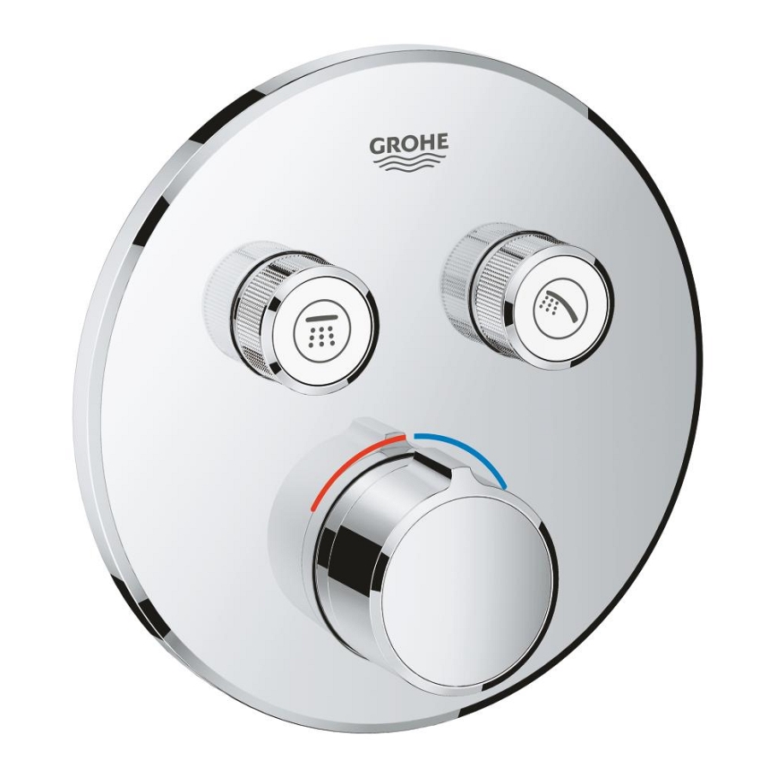 GROHE 29145000 - Afdekset voor inbouwmengkraan SMARTCONTROL, glanzend chroom
