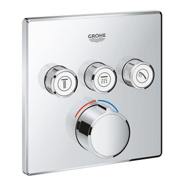 GROHE 29149000 - Afdekplaat voor inbouwmengkraan SMARTCONTROL 158 × 158 mm chroom