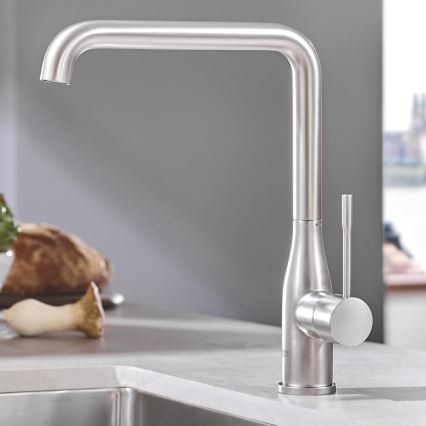 GROHE 30269DC0 - Keukenkraan ESSENCE 300 mm, roestvrij staal