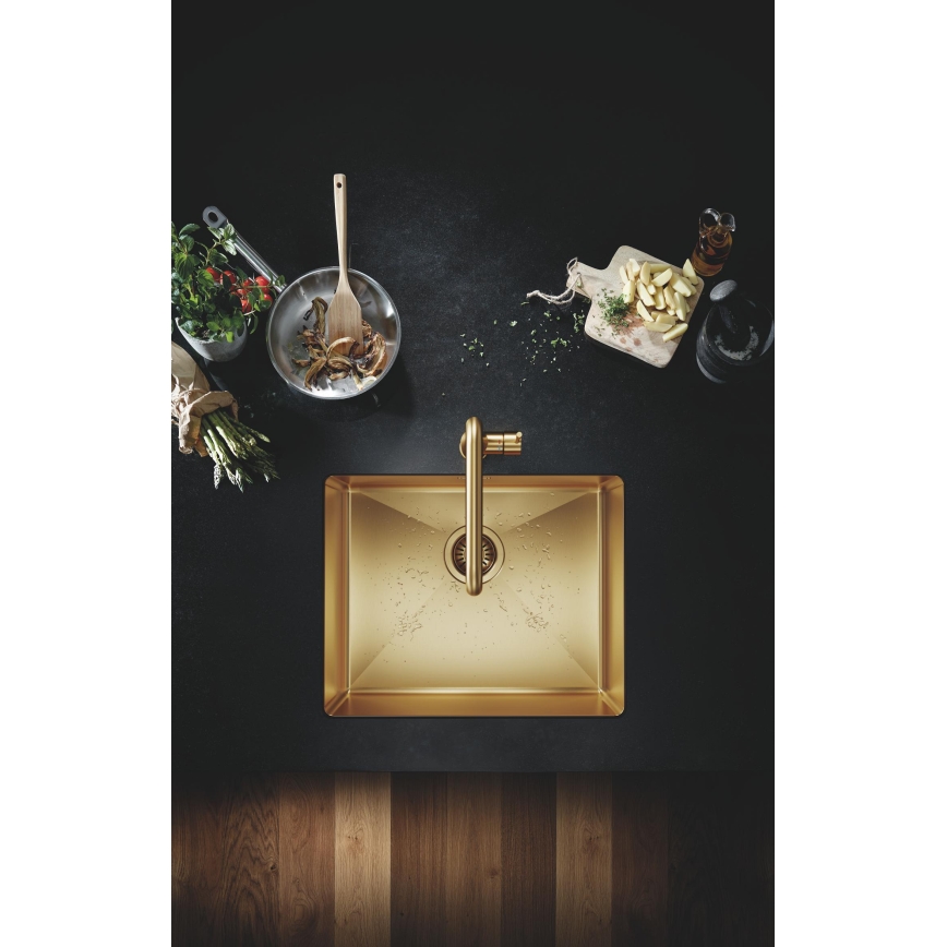 GROHE 30269GN0 - ESSENCE gouden keukenkraan