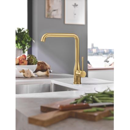 GROHE 30269GN0 - ESSENCE gouden keukenkraan