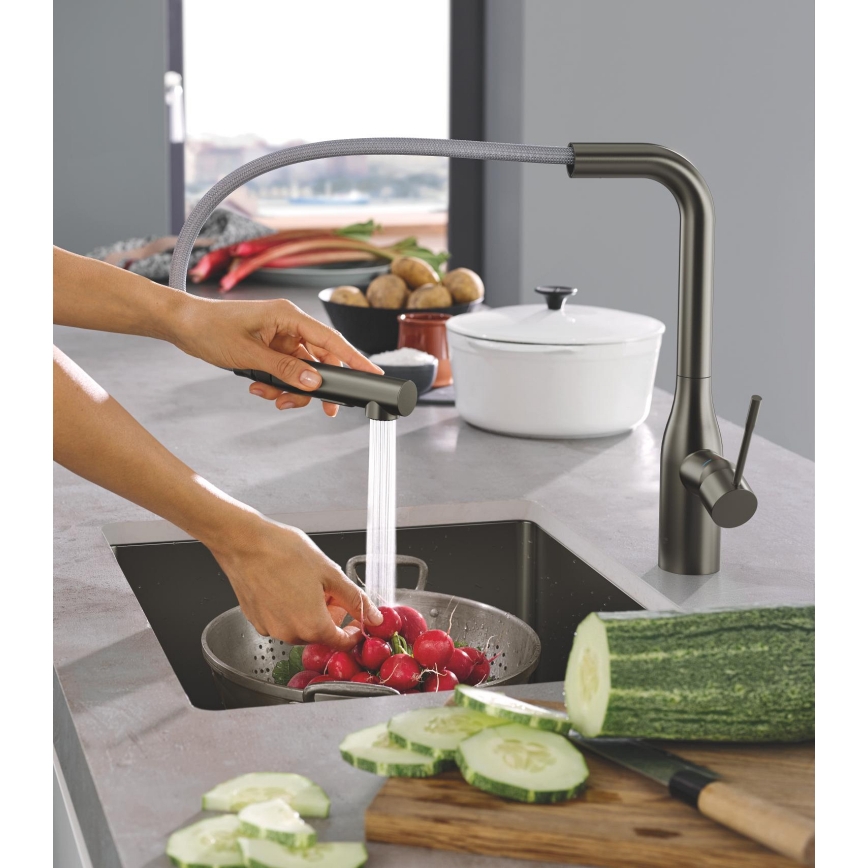 GROHE 30270AL0 - Keukenkraan ESSENCE grafiet