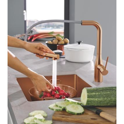 GROHE 30270DL0 - Keukenkraan ESSENCE brons