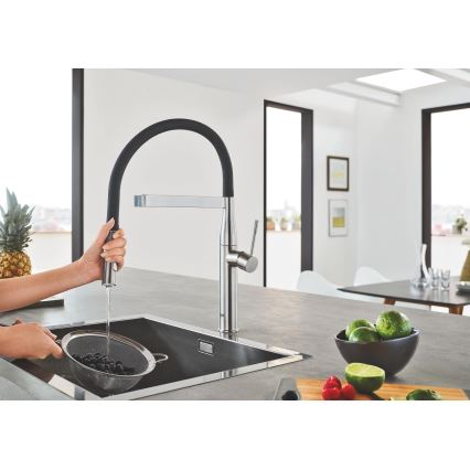 GROHE 30294DC0 - Keukenkraan ESSENCE roestvrij staal