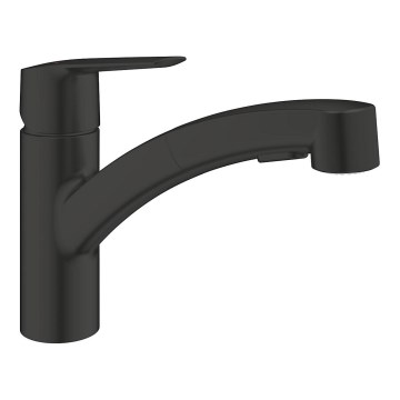 GROHE 303072431 - Keukenkraan START 185 × 227 mm zwart