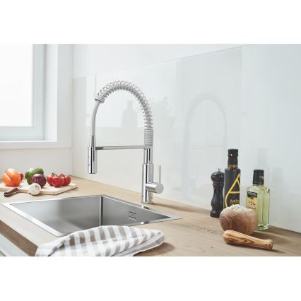 GROHE 30361000 - Keukenkraan GET 455 mm hoogglans chroom