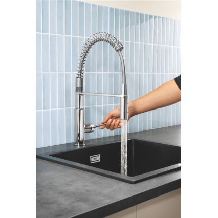 GROHE 30361000 - Keukenkraan GET 455 mm hoogglans chroom