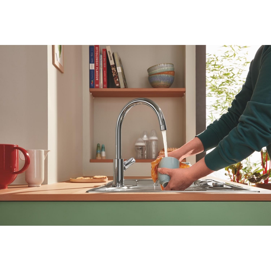 GROHE 30529001 - Keukenkraan START EDGE glanzend chroom