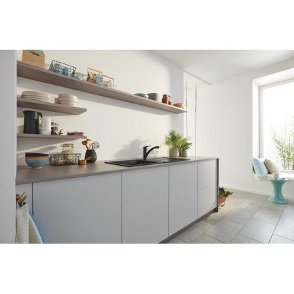 GROHE 305302432 - Keukenkraan START 184 mm zwart