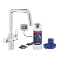 GROHE 30594000 - Keukenkraan BLUE PURE Start met Ultrasafe-filterfunctie, chroom