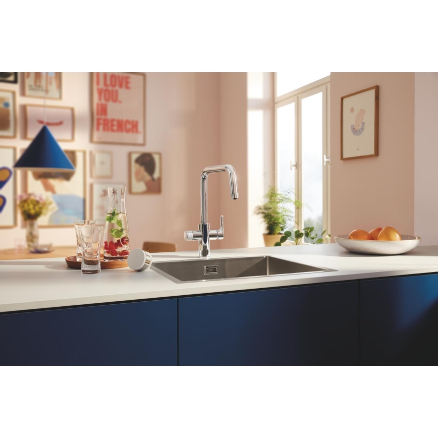 GROHE 30595000 - Keukenkraan BLUE PURE Start 366 mm glanzend chroom