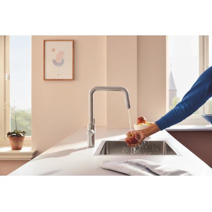 GROHE 30595DC0 - Keukenkraan BLUE PURE, roestvrij staal