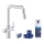 GROHE 30596000 - Keukenkraan BLUE PURE met geïntegreerde filtratiefunctie, glanzend chroom