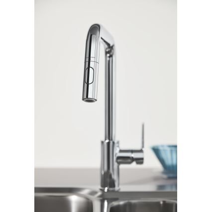 GROHE 30631000 - Keukenkraan QUICKFIX START 362 mm glanzend chroom