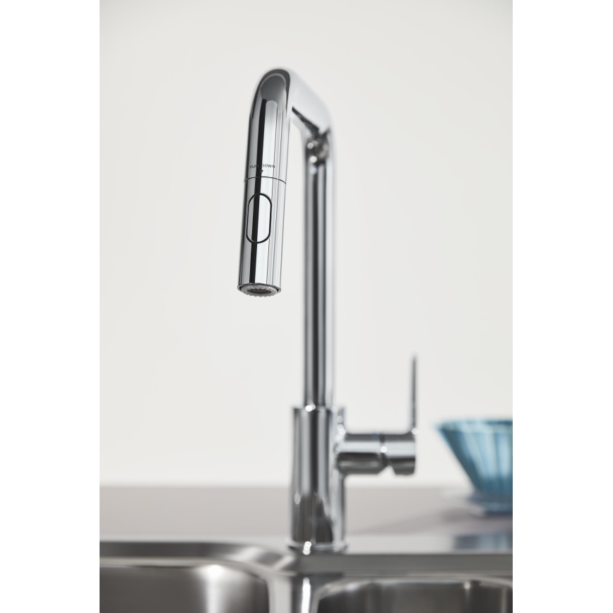 GROHE 30631000 - Keukenkraan QUICKFIX START 362 mm glanzend chroom
