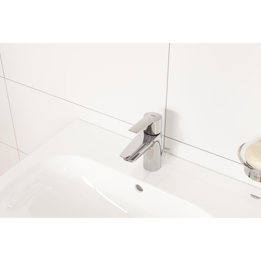 GROHE 31137002 - Wastafelmengkraan QUICKFIX START, maat S, glanzend chroom
