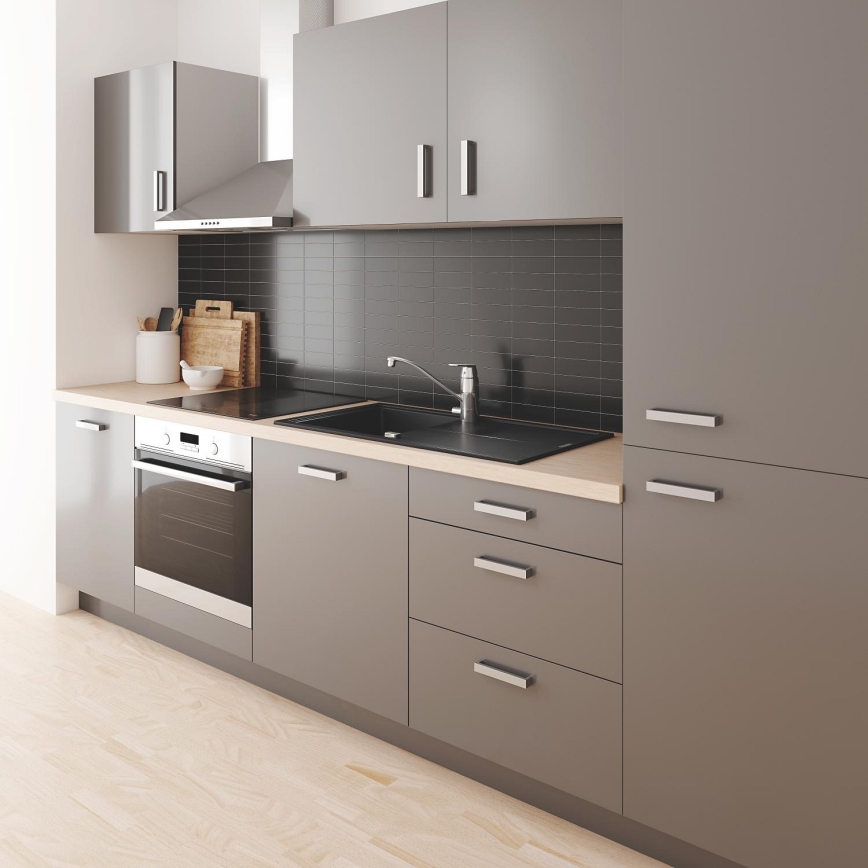 GROHE 31161000 - Keukenkraan EUROSMART COSMOPOLITAN 140° glanzend chroom