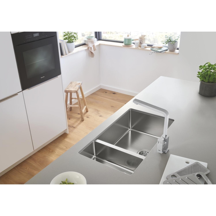 GROHE 31255000 - Keukenkraan EUROCUBE, glanzend chroom