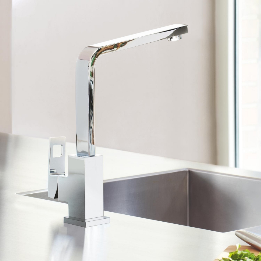 GROHE 31255000 - Keukenkraan EUROCUBE, glanzend chroom