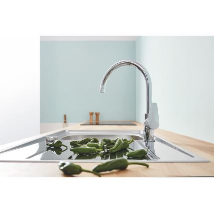 GROHE 31367001 - Keukenkraan BAUEDGE 332 mm glanzend chroom
