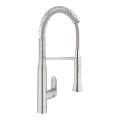 GROHE 31379DC0 - RVS keukenkraan K7