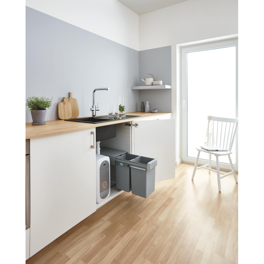 GROHE 31454001 - Keukenkraan BLUE HOME L-uitloop glanzend chroom