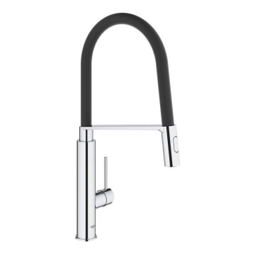 GROHE 31491000 - Keukenkraan CONCETTO met professionele handdouche, glanzend chroom