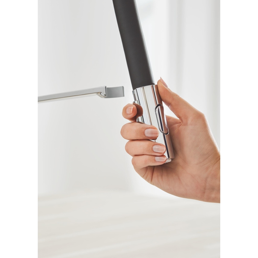 GROHE 31491000 - Keukenkraan CONCETTO met professionele handdouche, glanzend chroom