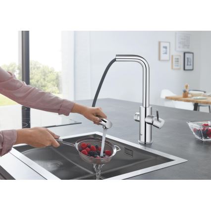 GROHE 31539000 - Keukenkraan BLUE HOME L-uitloop glanzend chroom