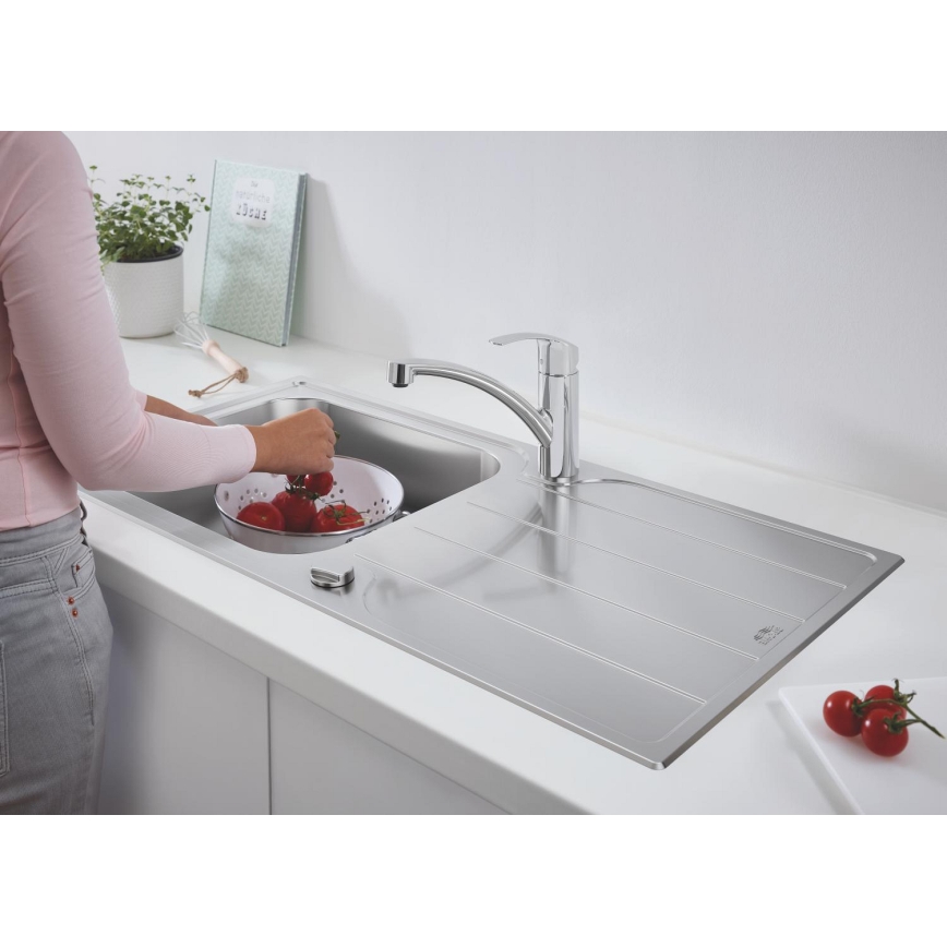 GROHE 31563SD1 - Spoelbak K500 1000 × 500 mm roestvrij staal
