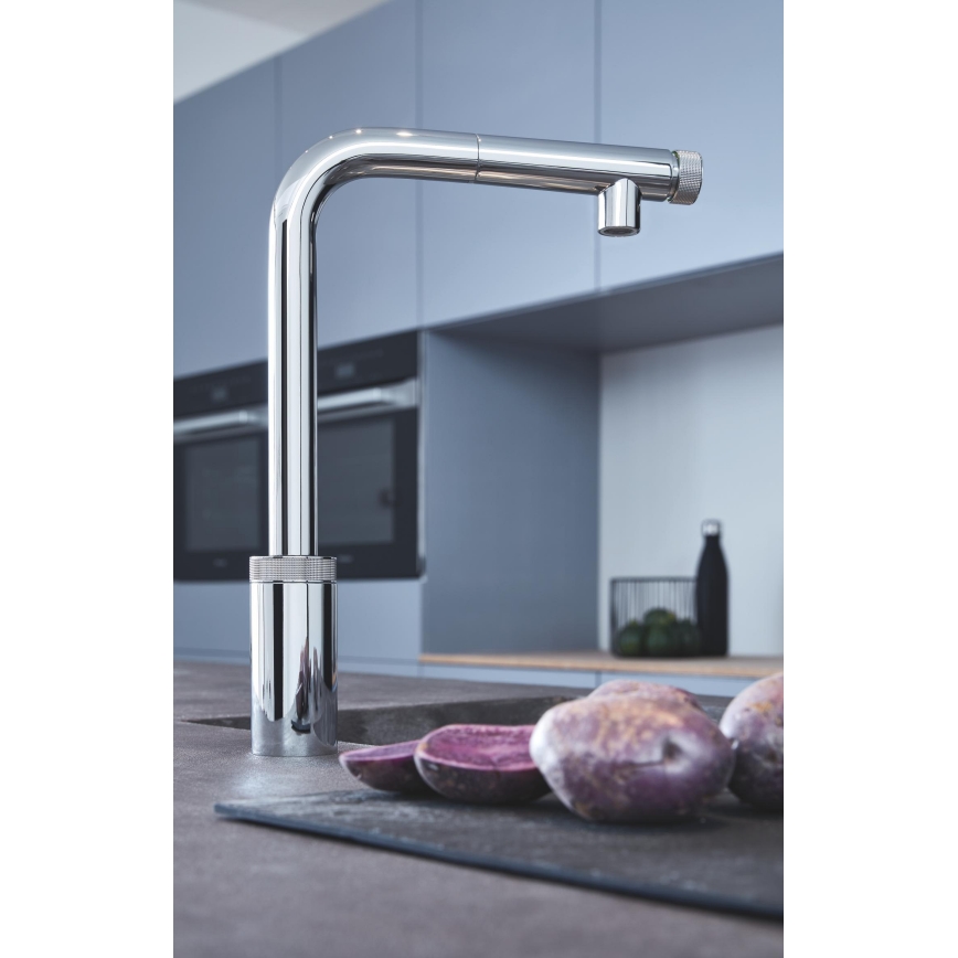 GROHE 31613000 - Keukenkraan A SmartControl 314 mm, glanzend chroom