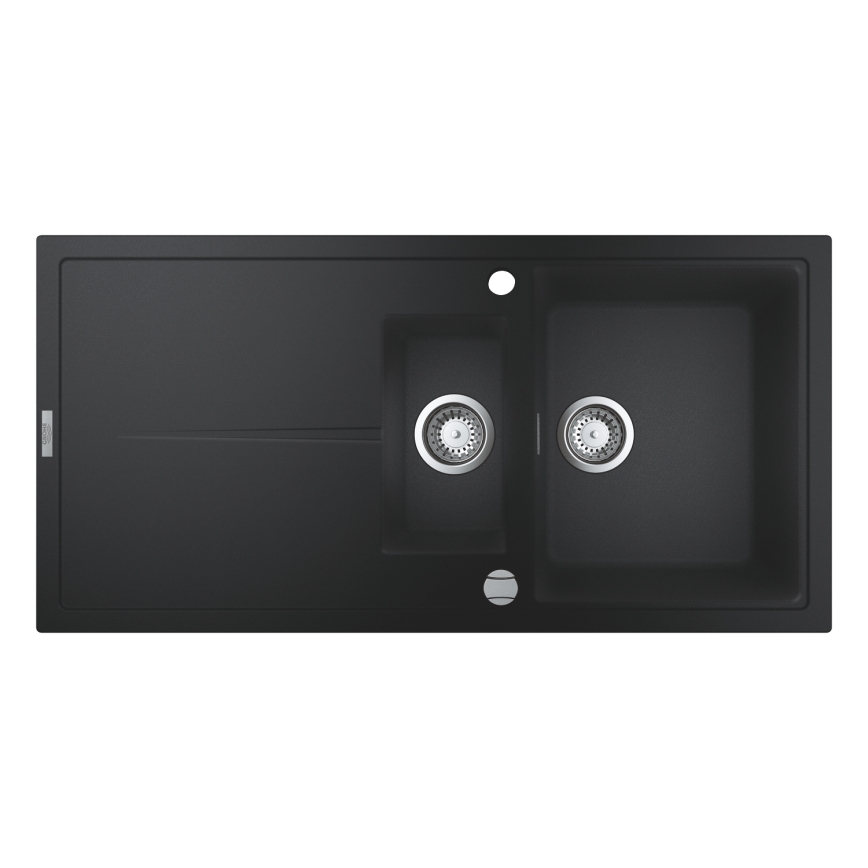 GROHE 31642AP0 - Composietspoelbak K400, 1000 × 500 mm, zwart