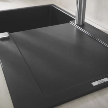 GROHE 31644AP0 - Composiet spoelbak K500 860 × 500 mm zwart