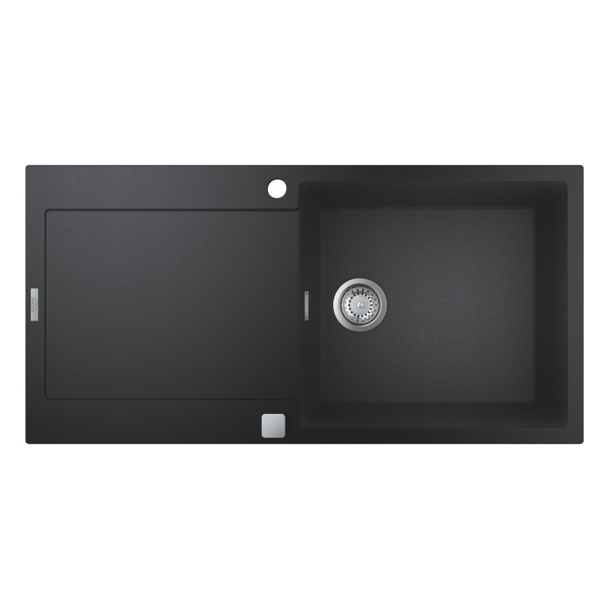 GROHE 31645AP0 - Composiet spoelbak K500 1000 × 500 mm, zwart