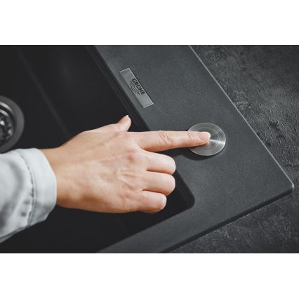 GROHE 31652AP0 - Composiet spoelbak K700 780 × 510 mm zwart