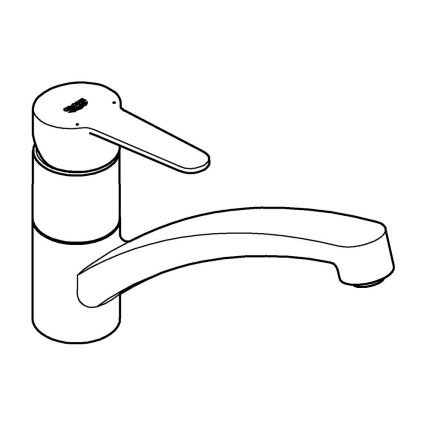 GROHE 31685000 - Keukenkraan STARTECO glanzend chroom