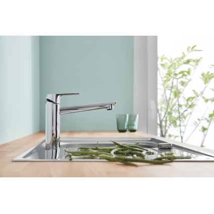 GROHE 31693000 - Keukenkraan BAUEDGE 193 mm glanzend chroom