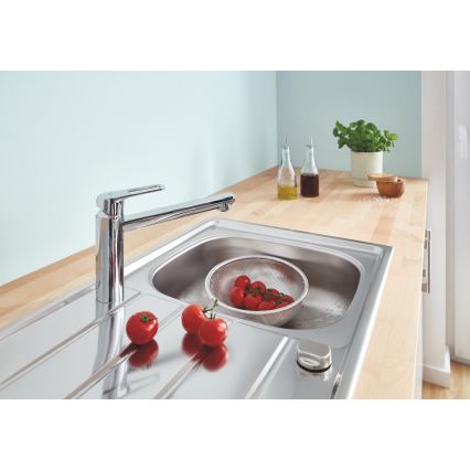 GROHE 31706000 - Keukenkraan BAULOOP glanzend chroom