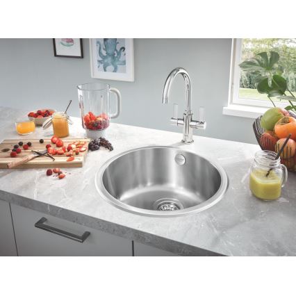 GROHE 31720SD0 - Spoelbak K200 440 x 440 x 180 RVS