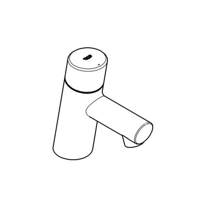 GROHE 32207001 - Wastafelmengkraan CONCETTO XS glanzend chroom