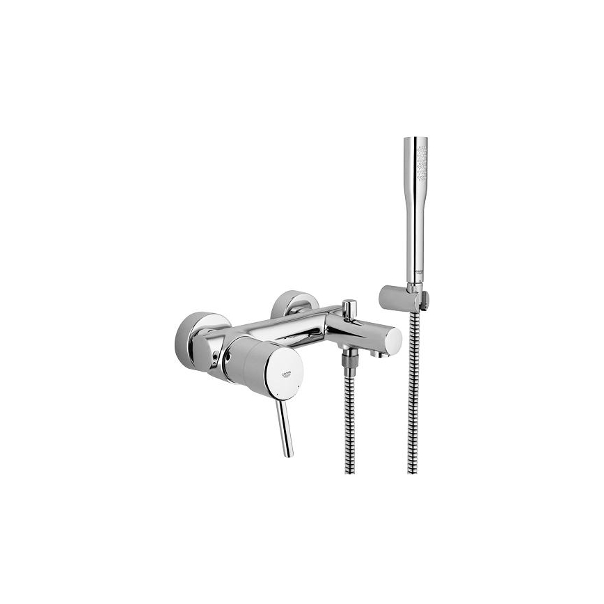 GROHE 32212001 - Badkraanset met mengkraan CONCETTO glanzend chroom
