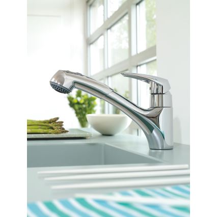 GROHE 32257001 - Keukenkraan EURODISC glanzend chroom