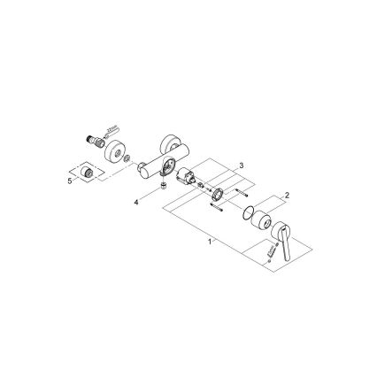 GROHE 32270000 - Douchekraan FEEL DN 15 glanzend chroom