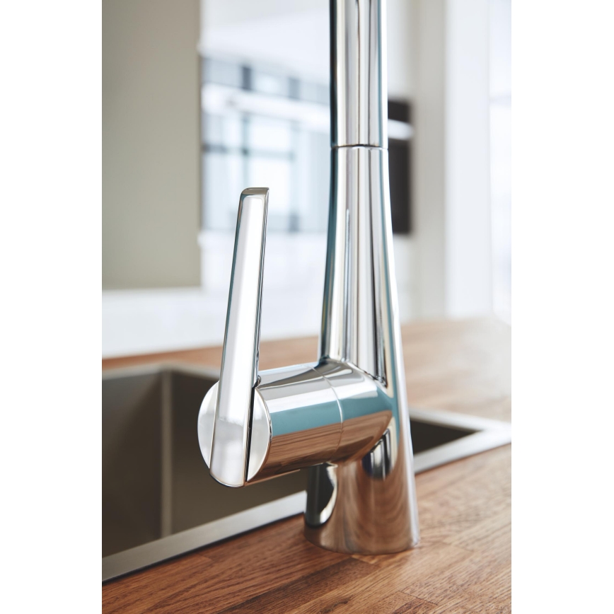 GROHE 32294002 - Keukenkraan ZEDRA 401 mm glanzend chroom