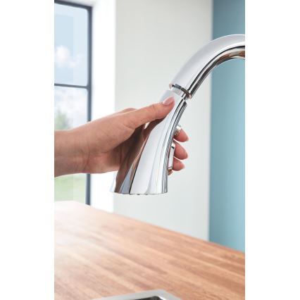 GROHE 32294002 - Keukenkraan ZEDRA 401 mm glanzend chroom