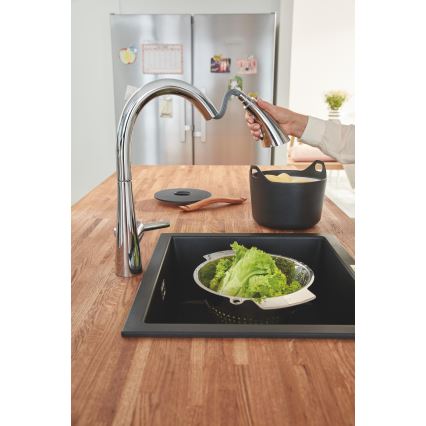 GROHE 32294002 - Keukenkraan ZEDRA 401 mm glanzend chroom