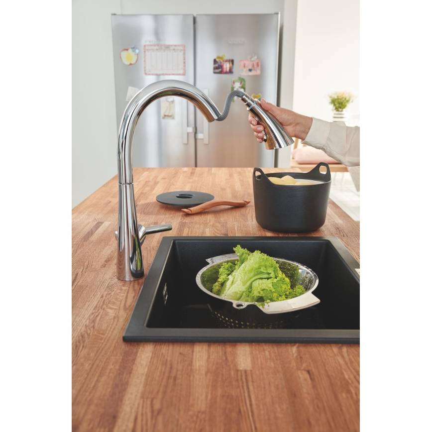 GROHE 32294002 - Keukenkraan ZEDRA 401 mm glanzend chroom