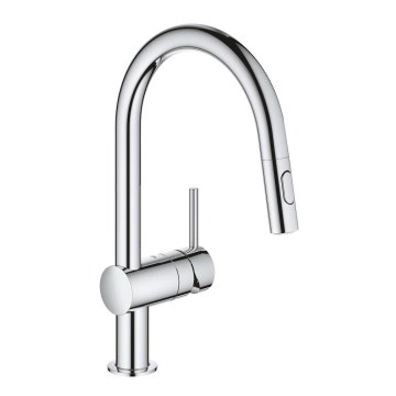GROHE 32321002 - Keukenkraan A, glanzend chroom